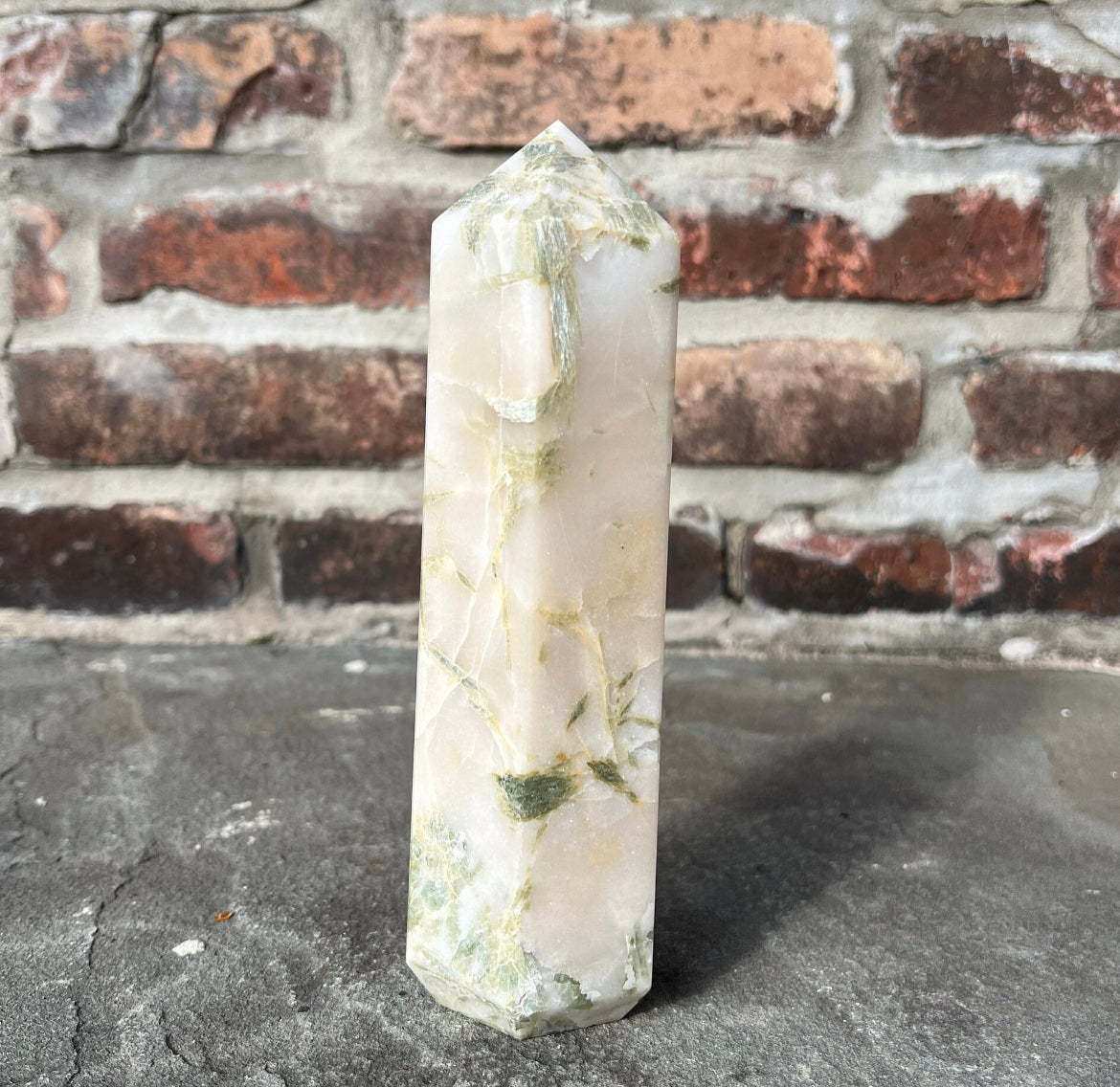 2.4lb Green Kyanite Tower