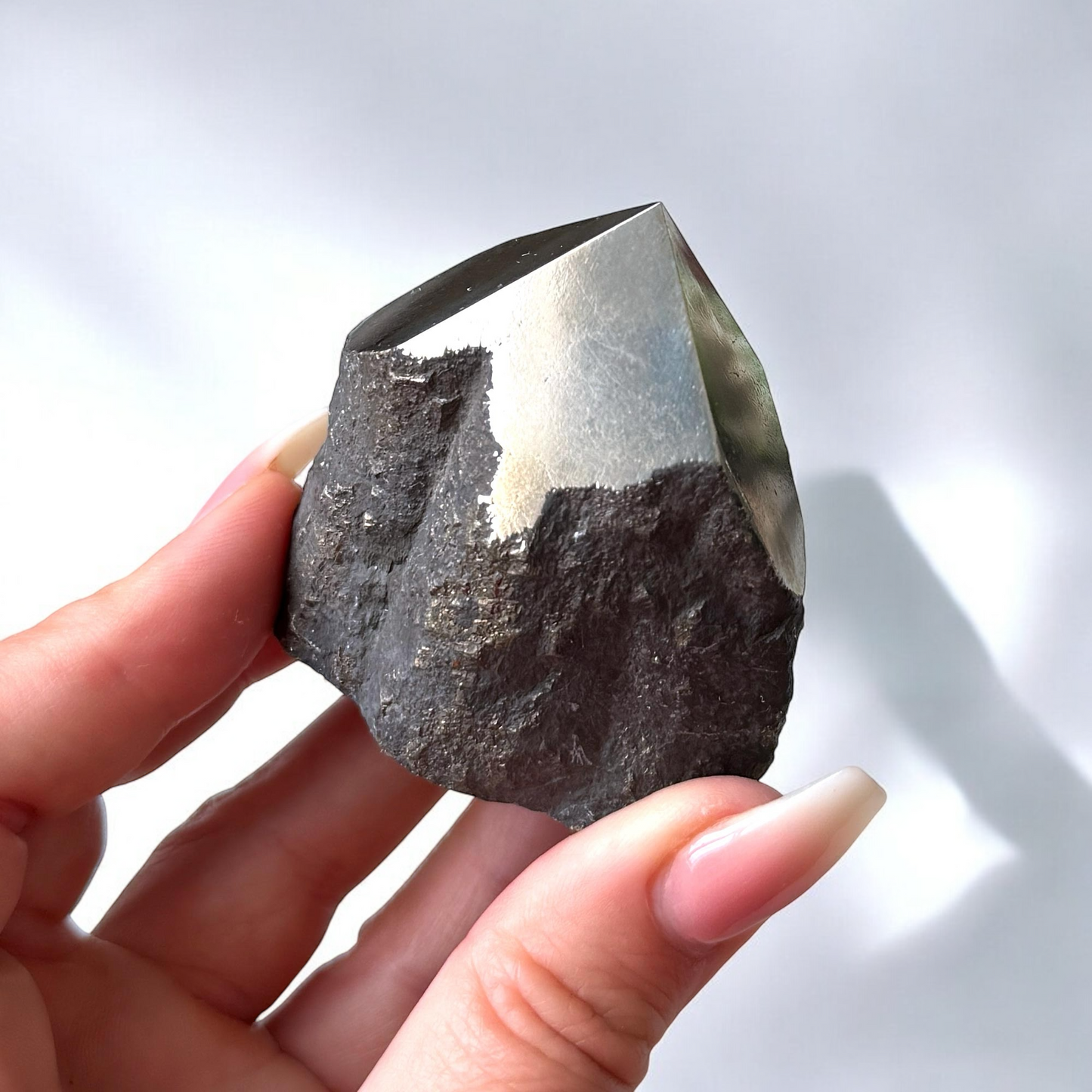 Pyrite Top Polished Point