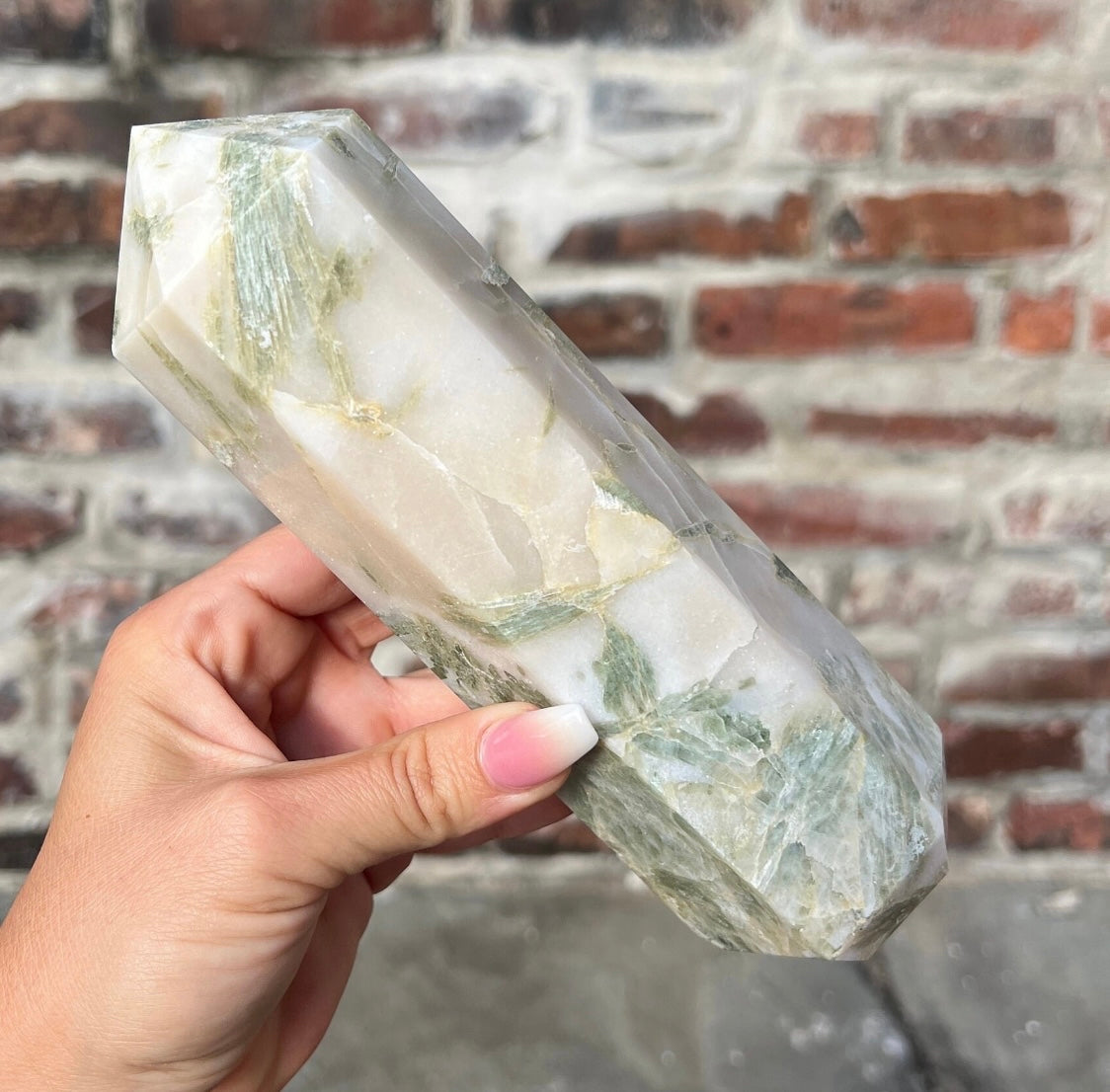 2.4lb Green Kyanite Tower