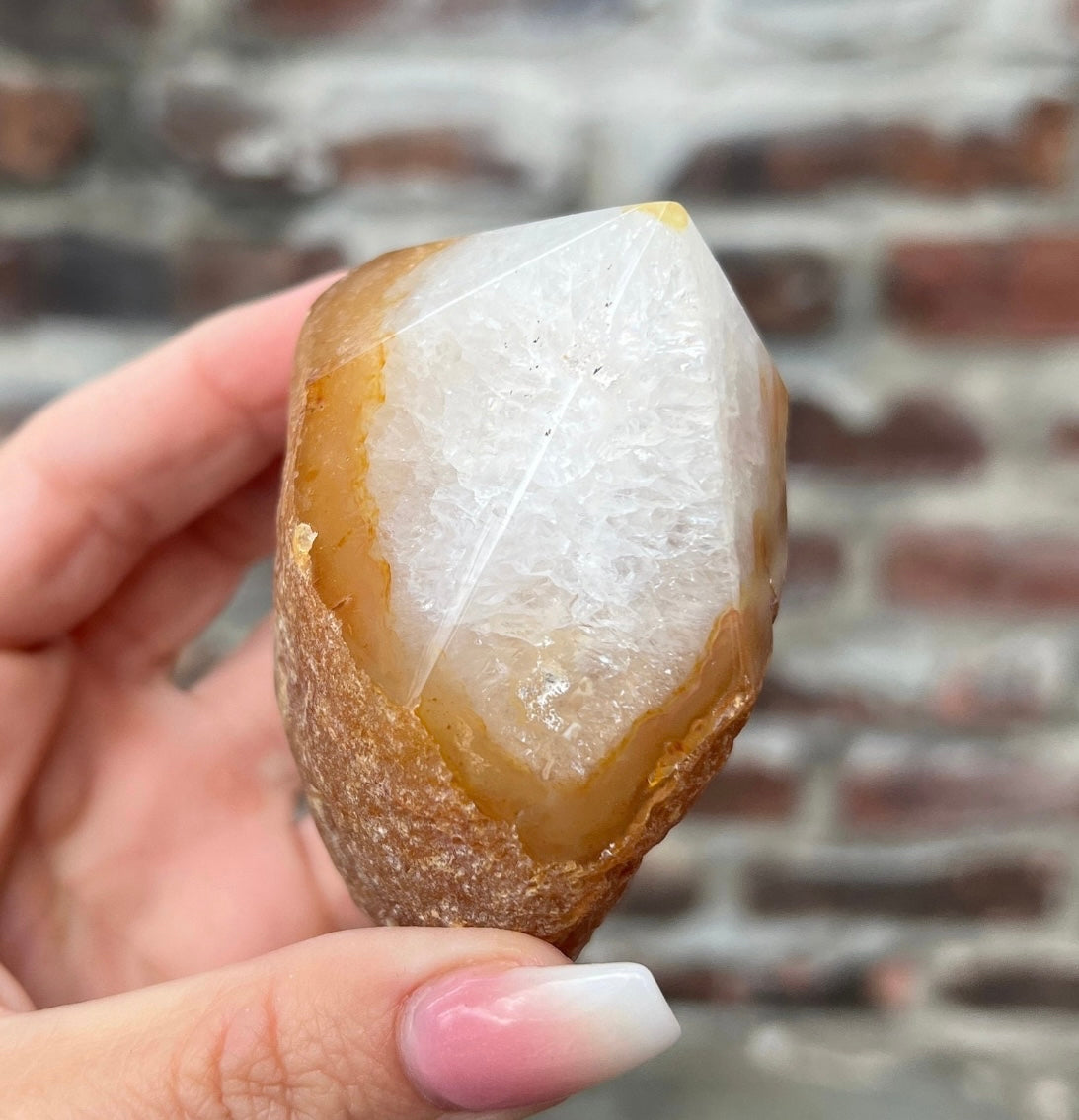 Golden Agate Top Polished Point
