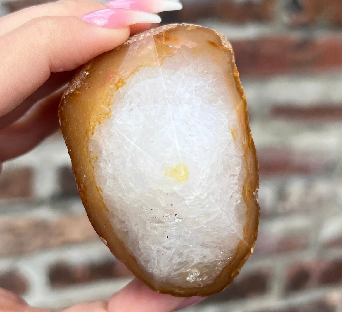 Golden Agate Top Polished Point