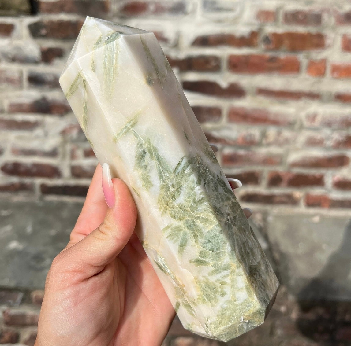 2.4lb Green Kyanite Tower