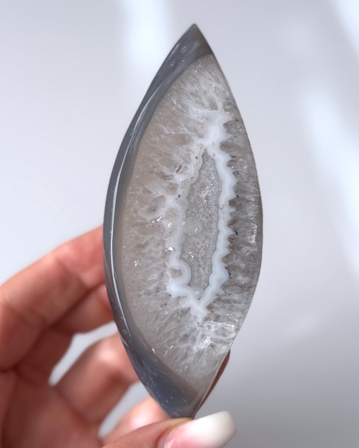 Agate Druzy Evil Eye