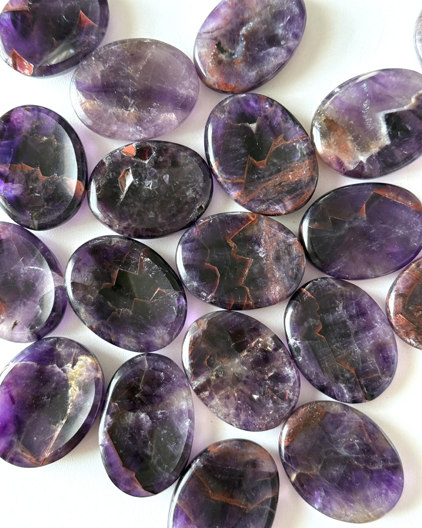 Alien Amethyst Worry Stone
