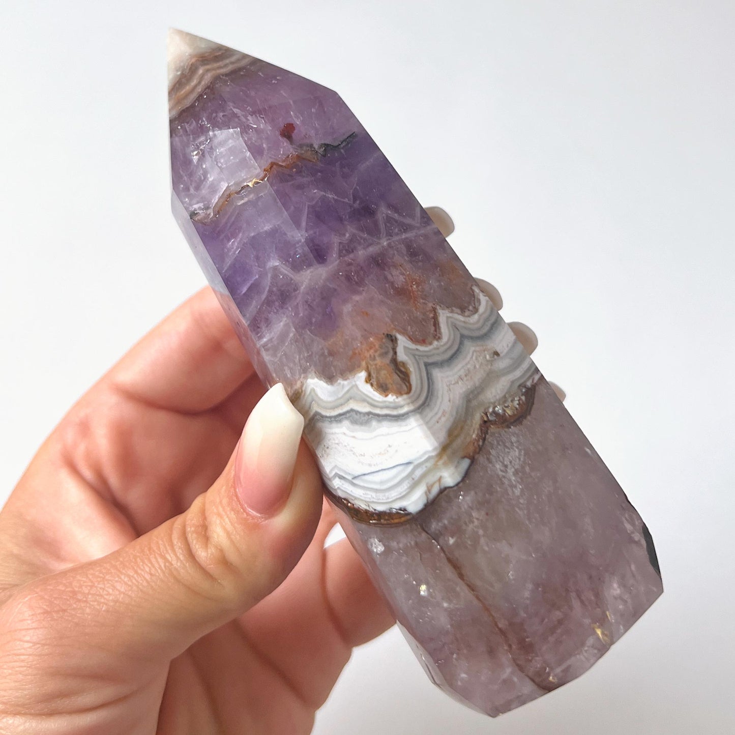 Amethyst Agate Tower