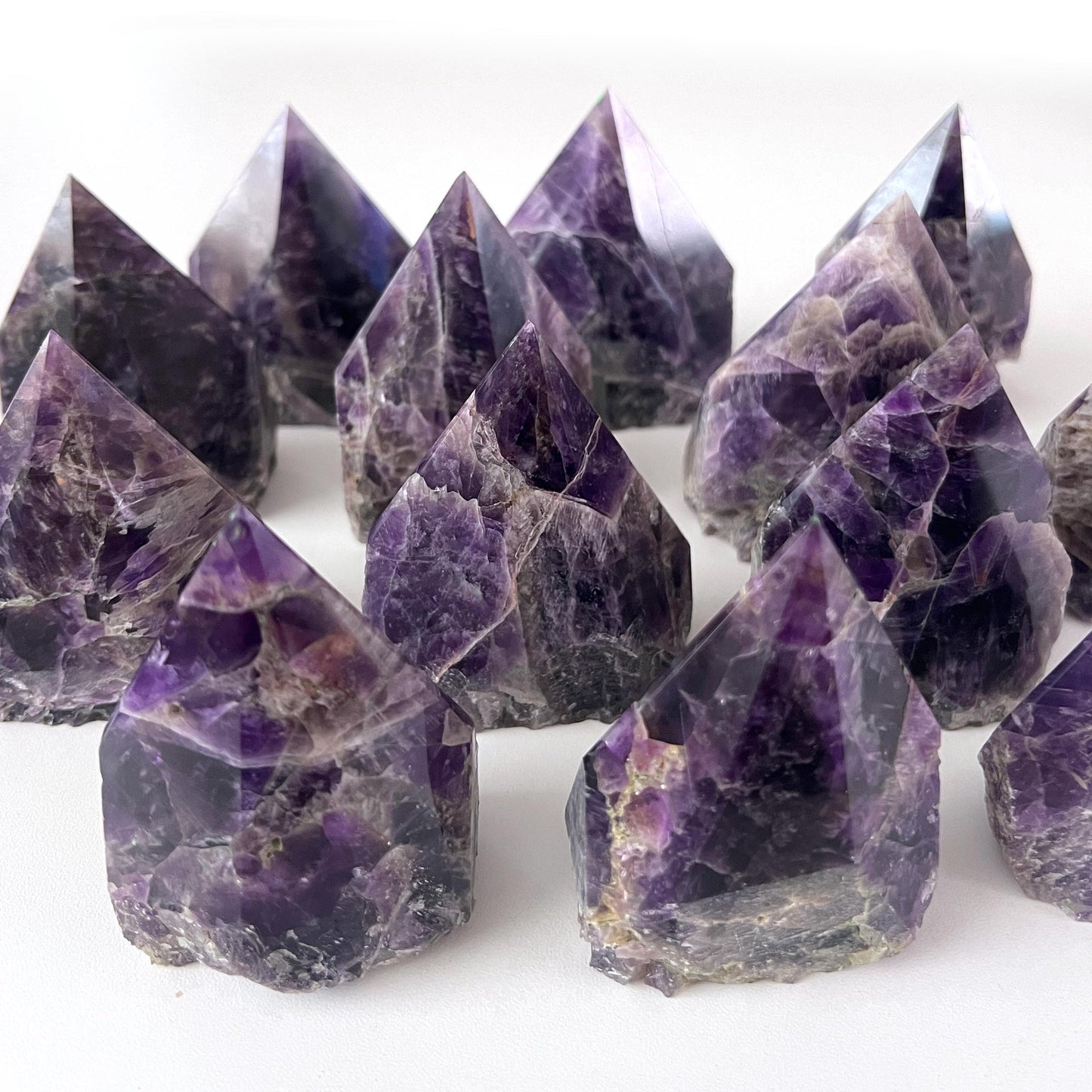 Amethyst Top Polished Point