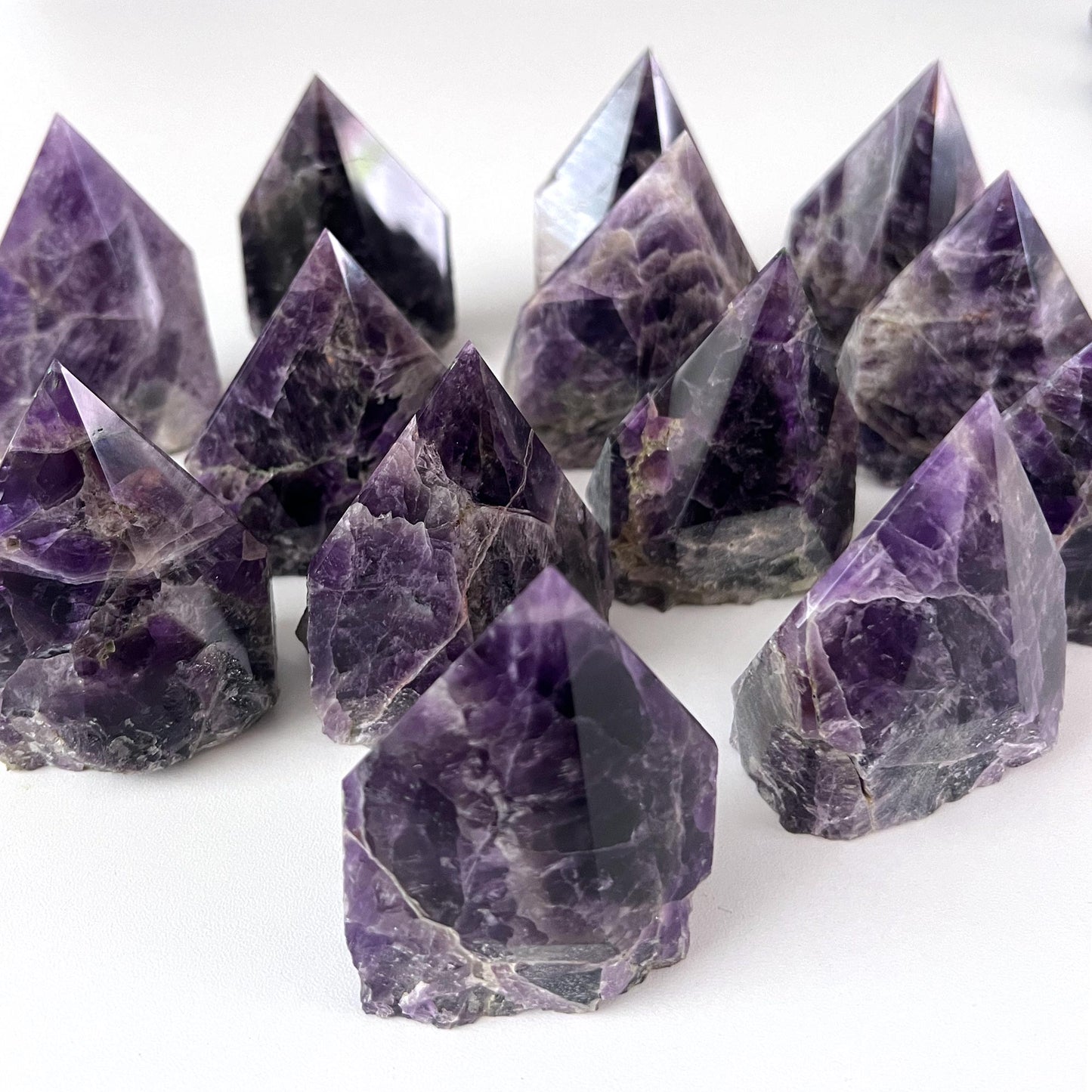 Amethyst Top Polished Point