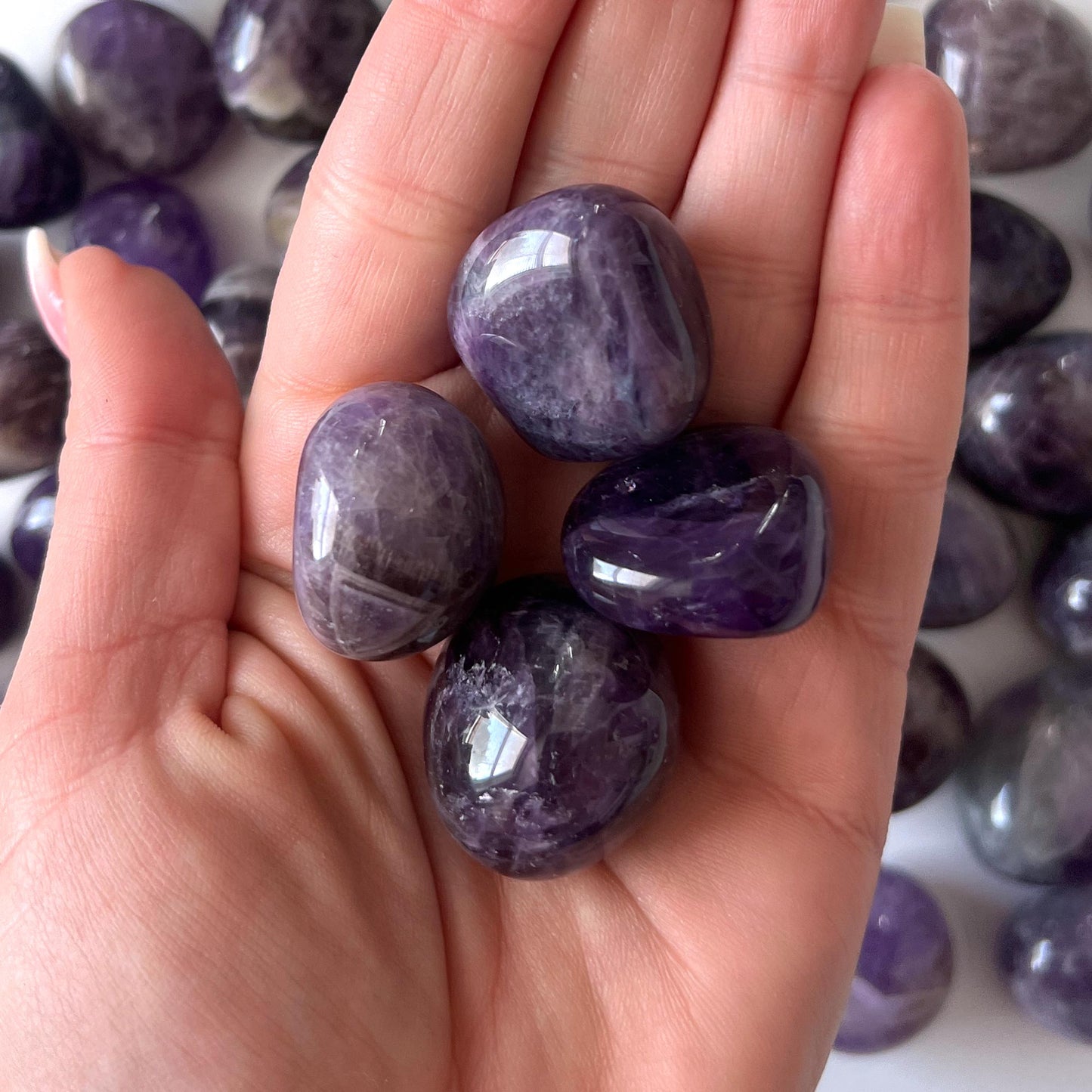 Amethyst Tumbled Stone