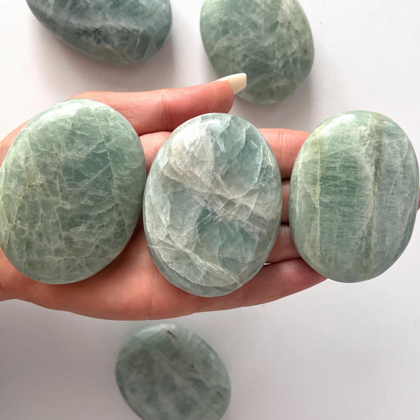 Aquamarine Palm Stone