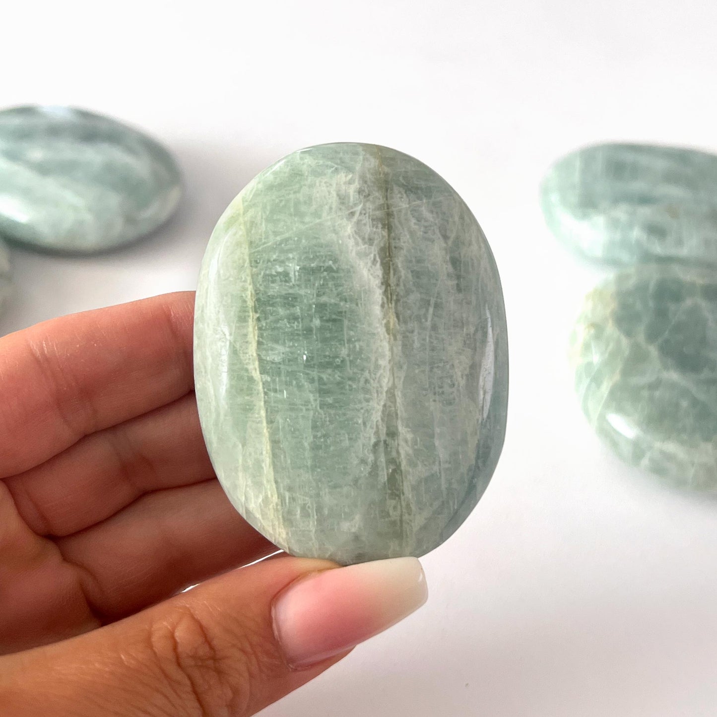 Aquamarine Palm Stone