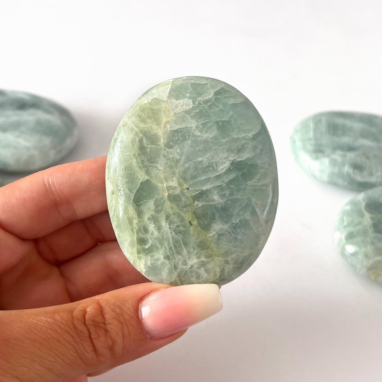 Aquamarine Palm Stone