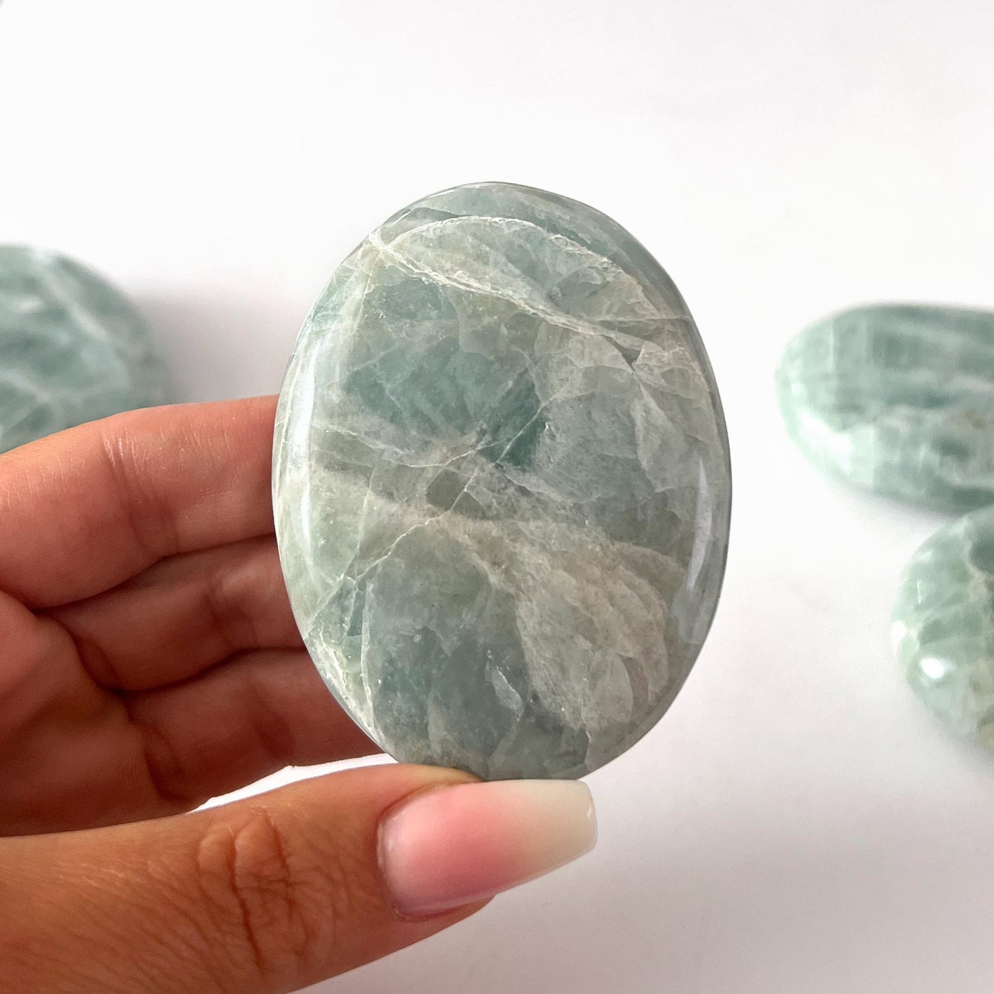 Aquamarine Palm Stone