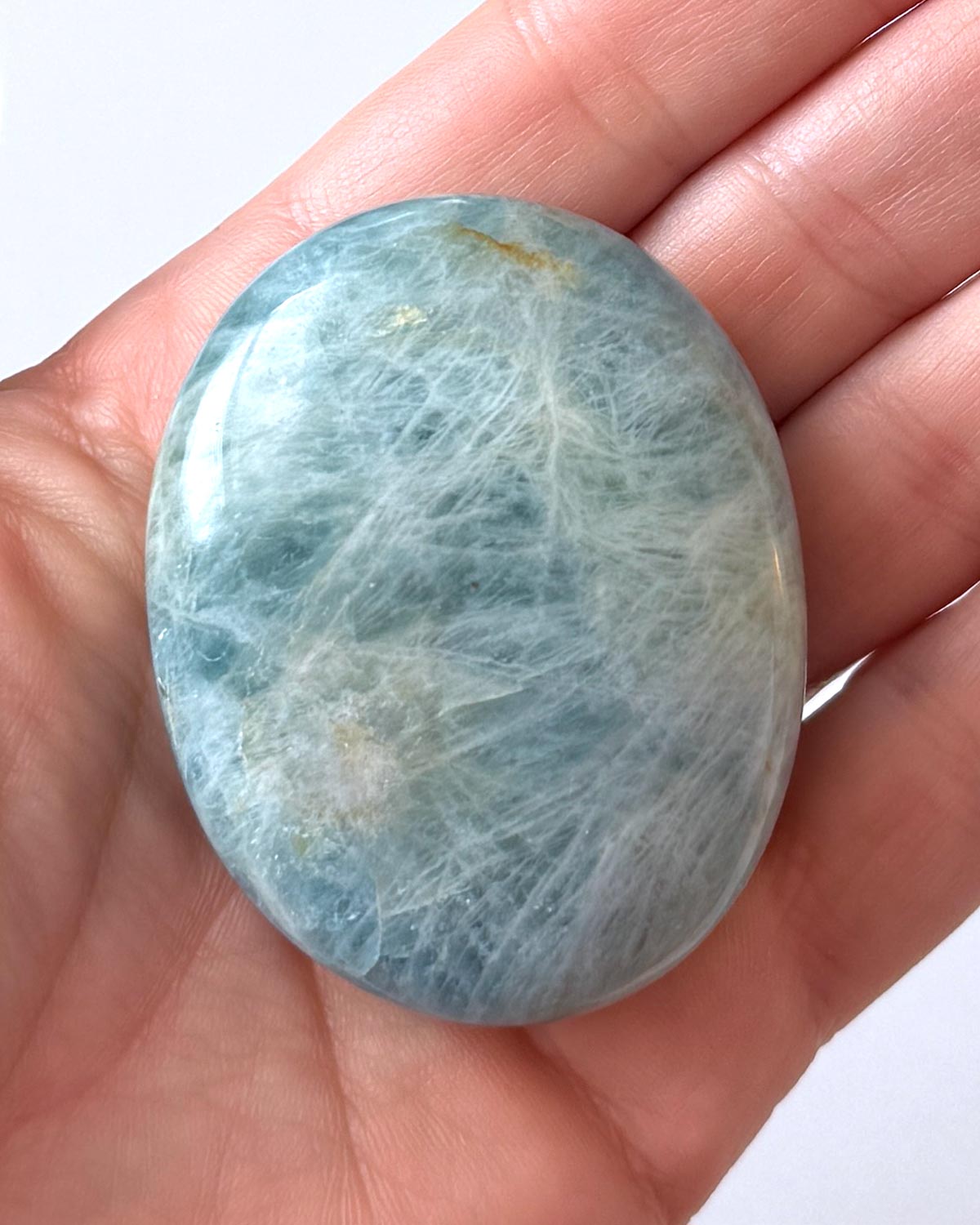 Aquamarine Palm Stone