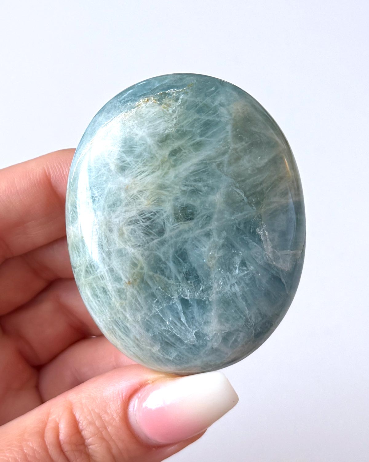 Aquamarine Palm Stone