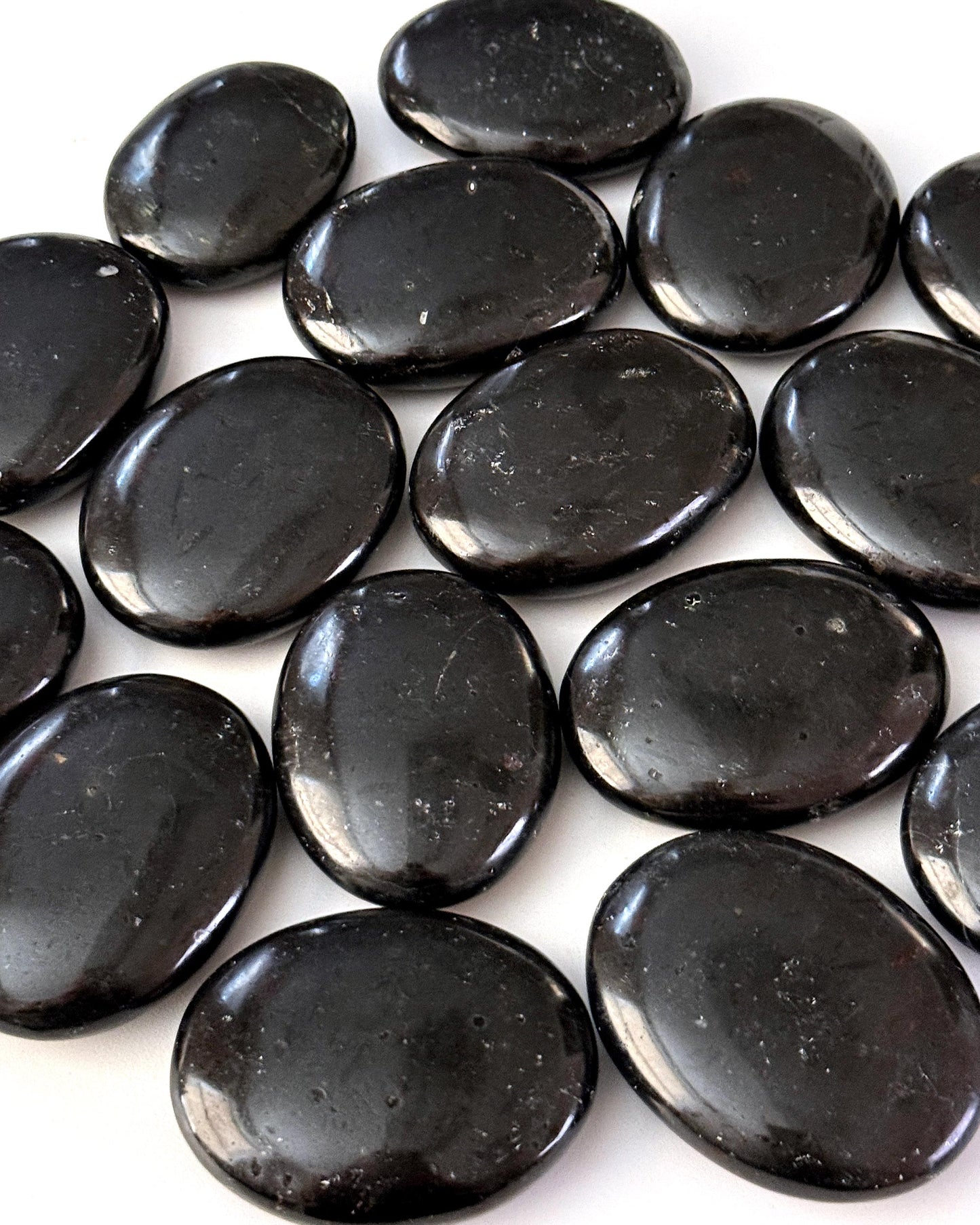 Black Tourmaline Palm Stone