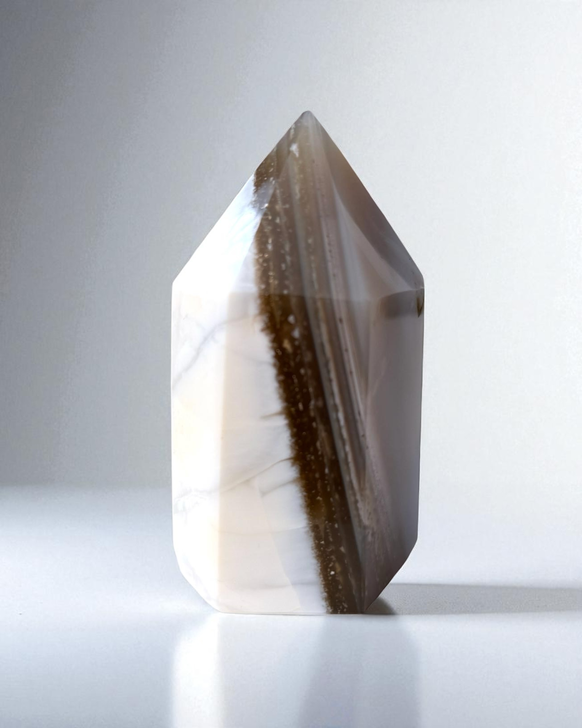 Brazilian Opal Agate Tower – Sole Luna - Main Image