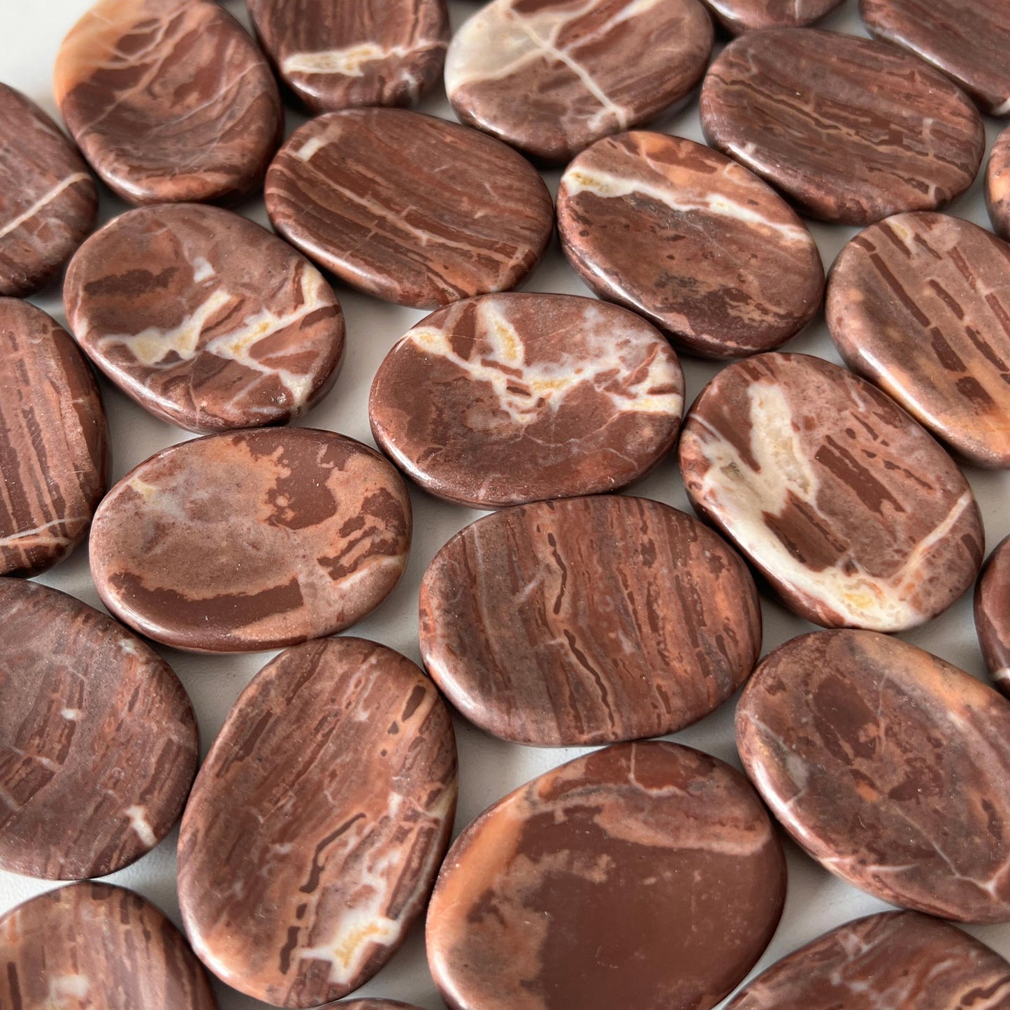 Chocolate Jasper Worry Stone
