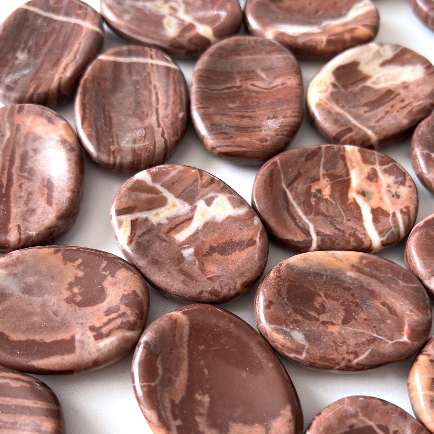 Chocolate Jasper Worry Stone