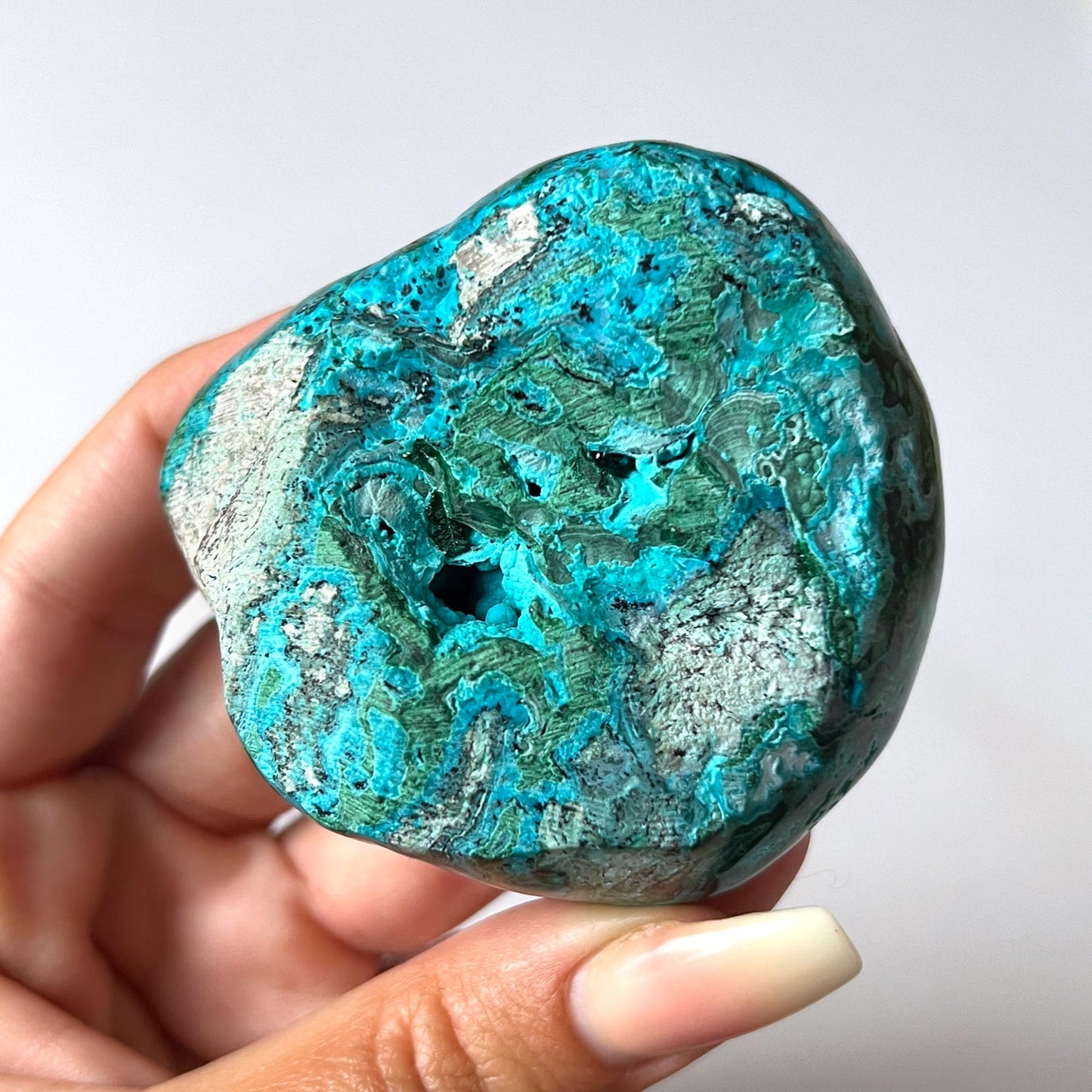 Chrysocolla Malachite Freeform