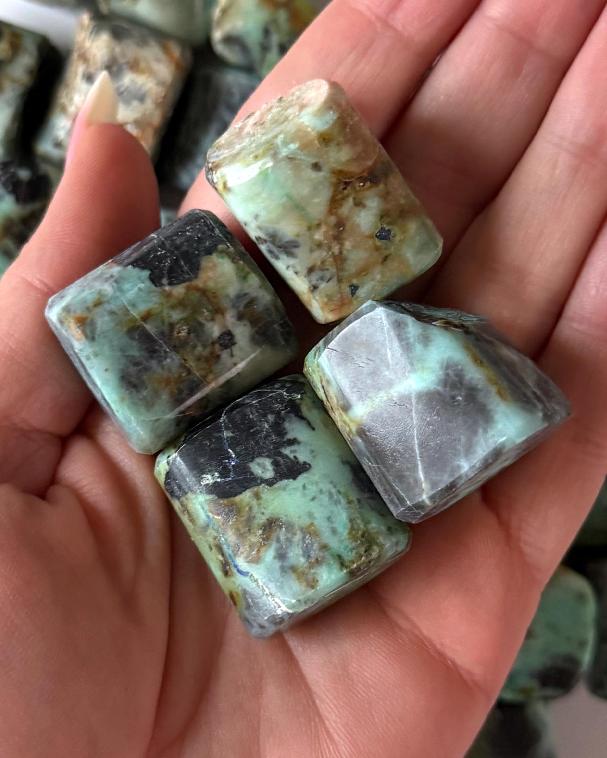 Chrysocolla Tumbled Stone