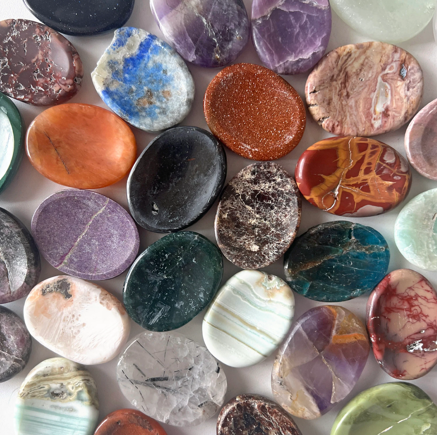 Bulk Lot of Imperfect Worry Stones