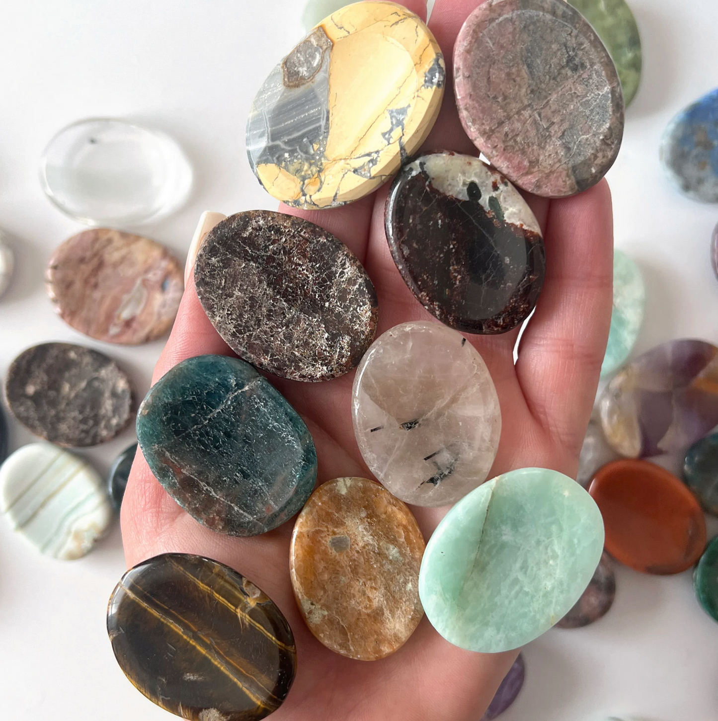 Bulk Lot of Imperfect Worry Stones