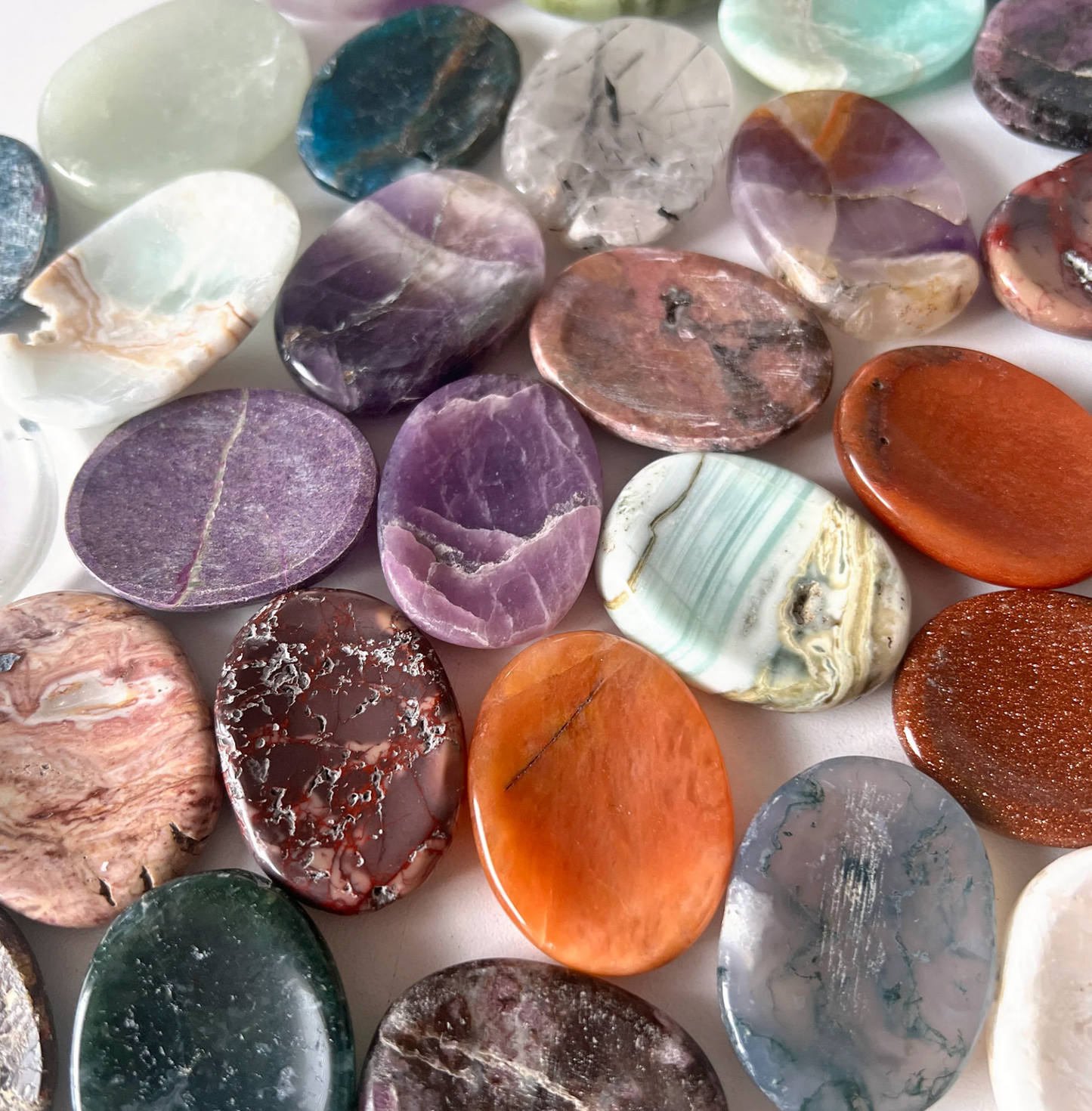 Bulk Lot of Imperfect Worry Stones