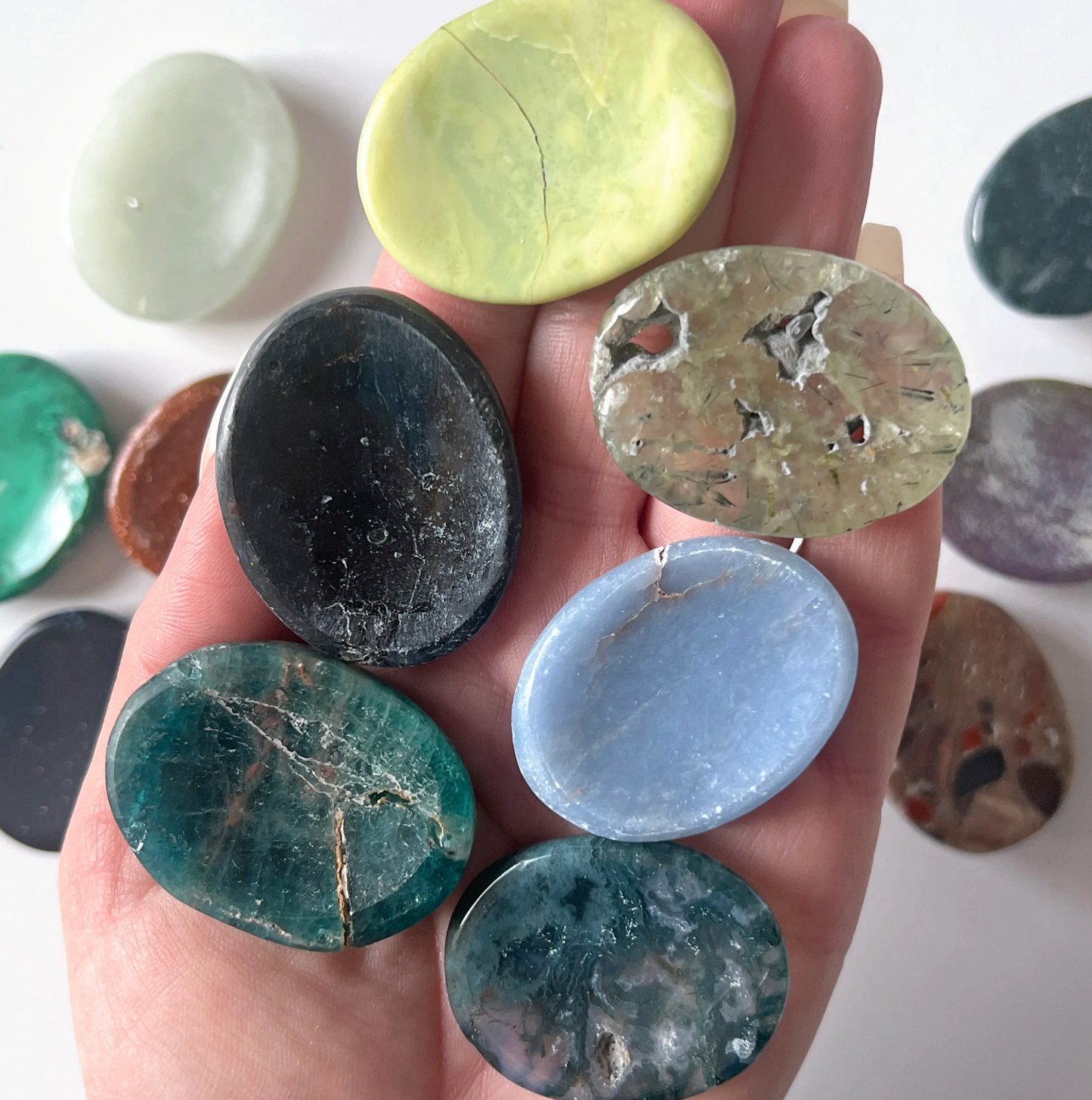 Bulk Lot of Imperfect Worry Stones