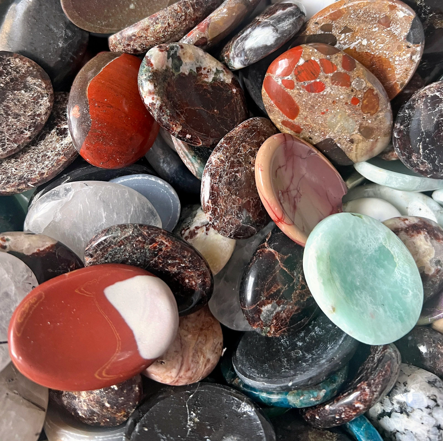 Bulk Lot of Imperfect Worry Stones