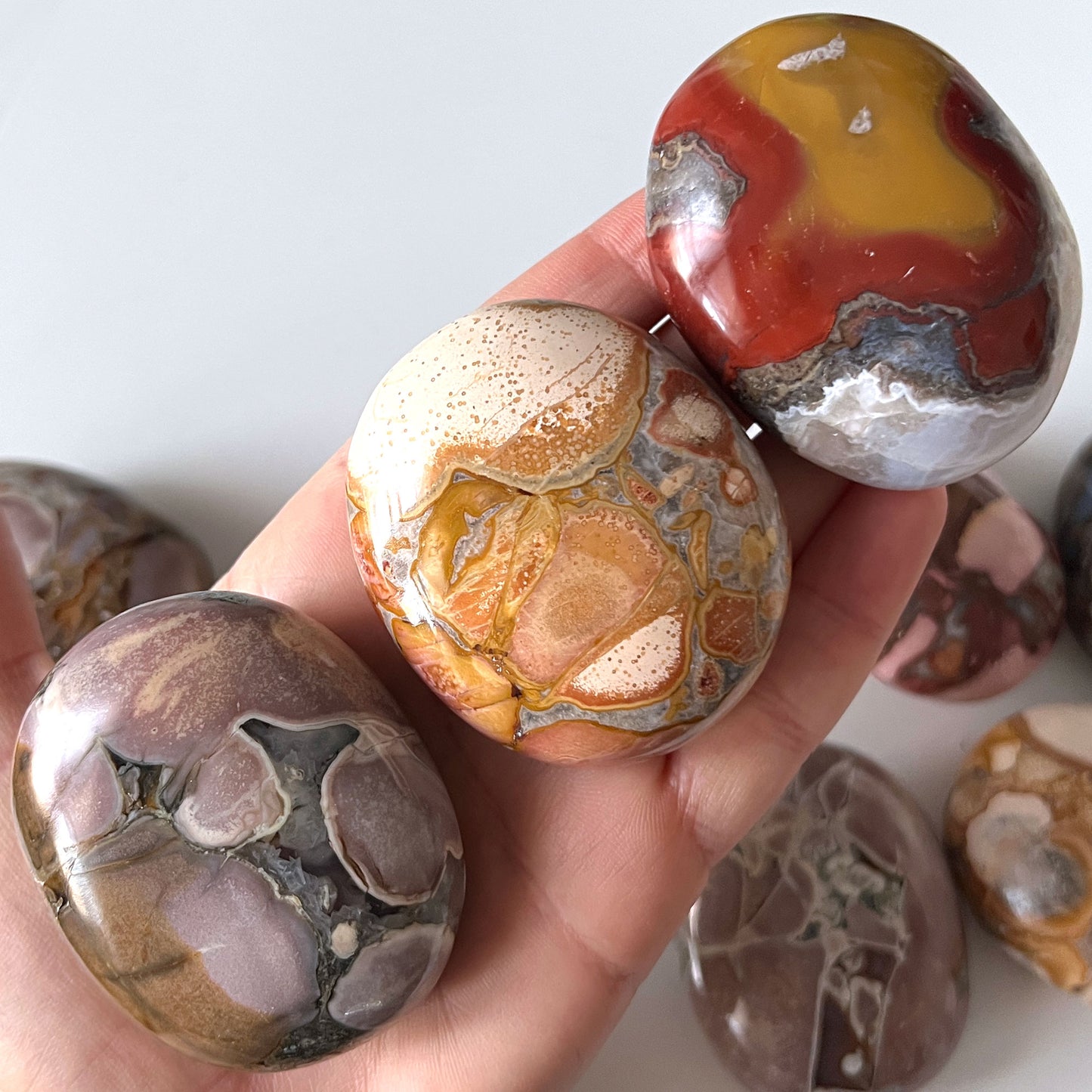 Cobra Jasper Palm Stone
