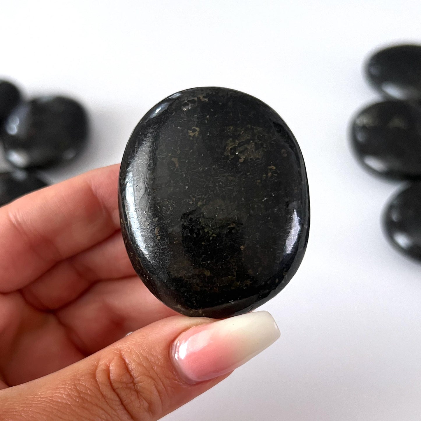 Coppernite Palm Stone
