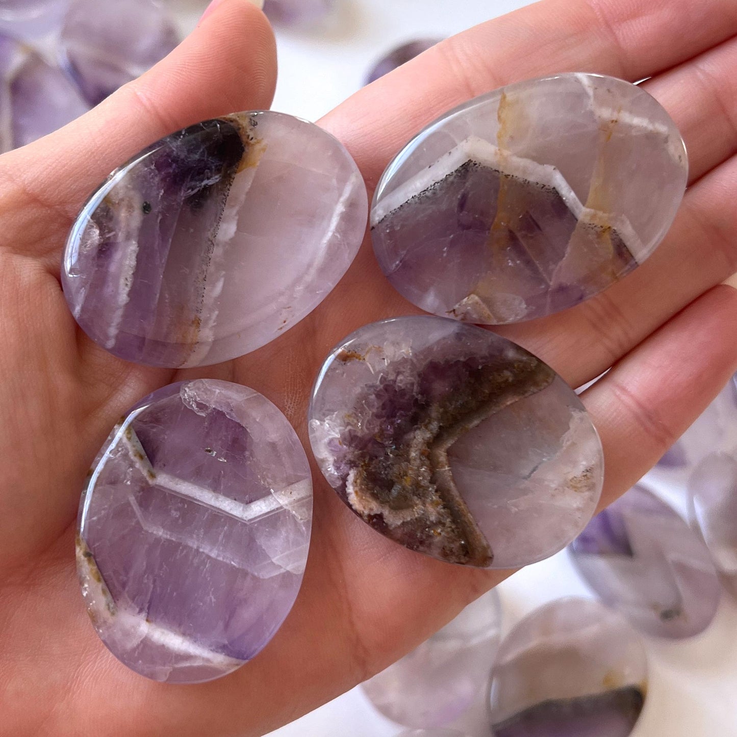 Dream Amethyst Worry Stone