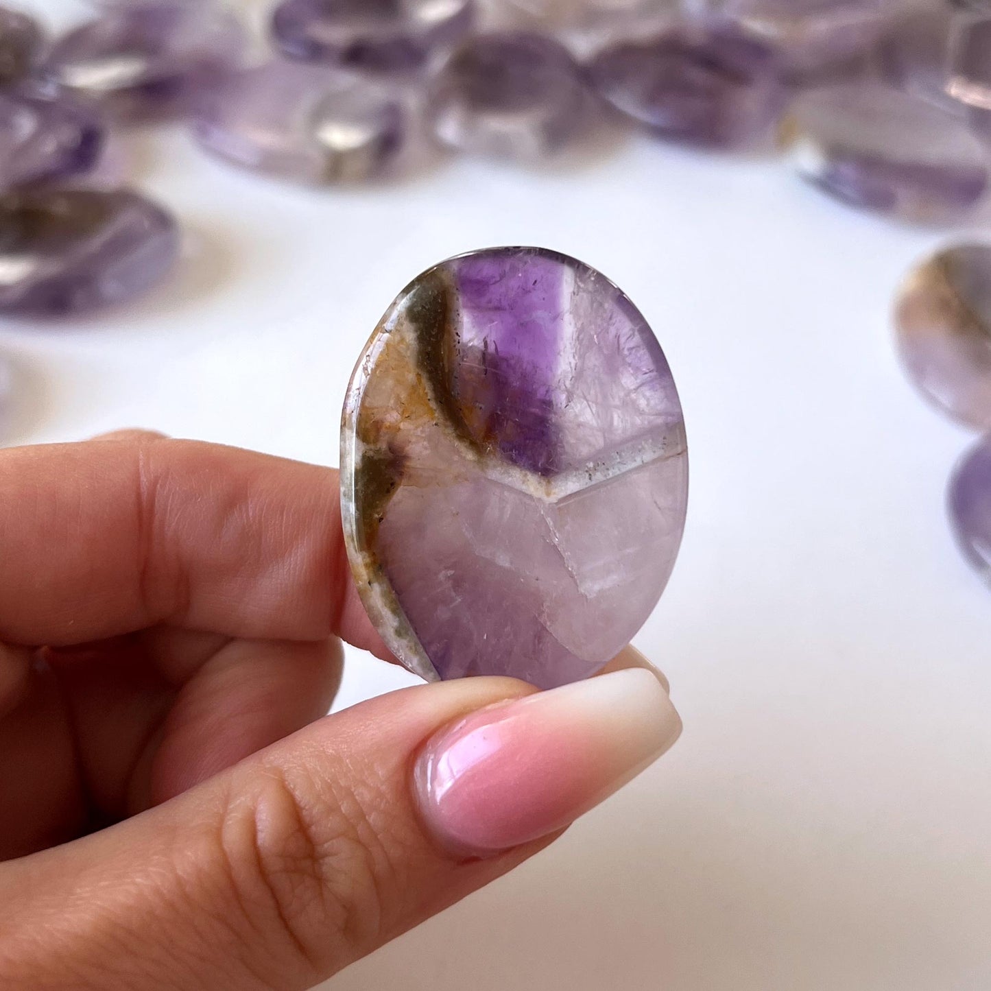 Dream Amethyst Worry Stone