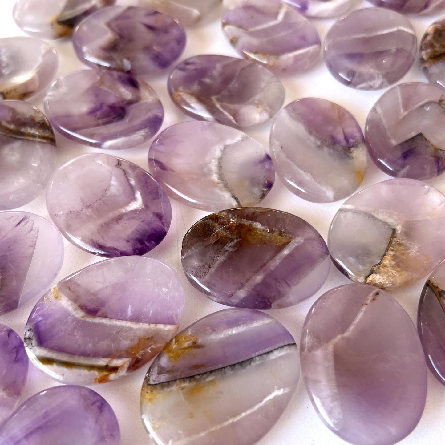 Dream Amethyst Worry Stone