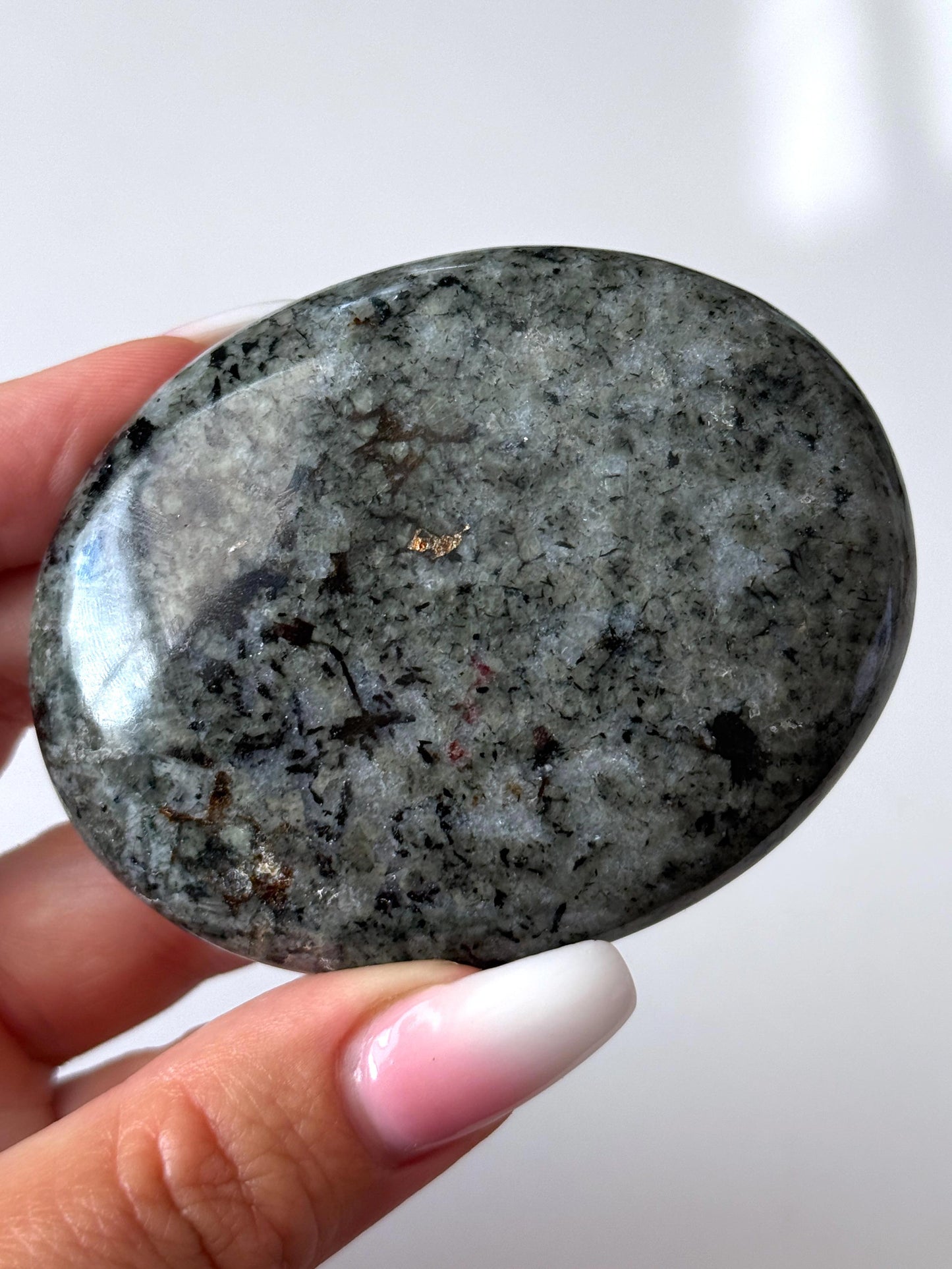 Eudialyte Palm Stone