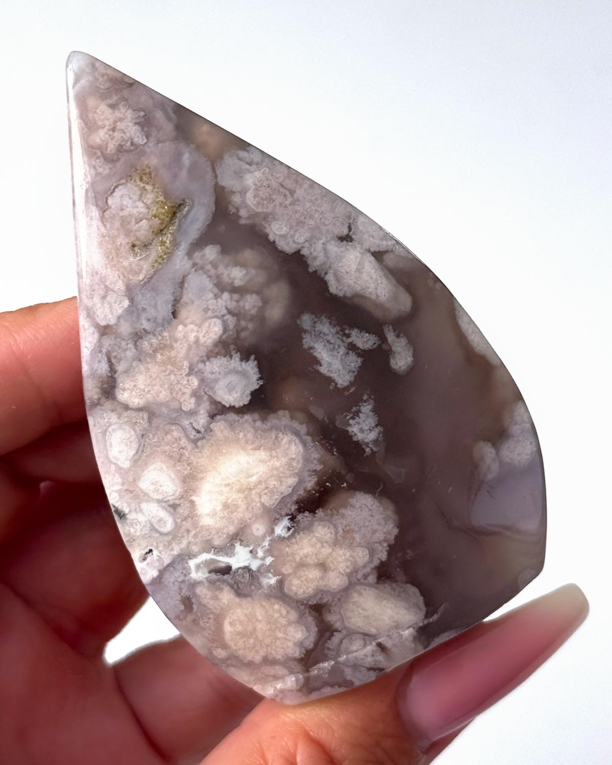 Flower Agate Small Flame Point