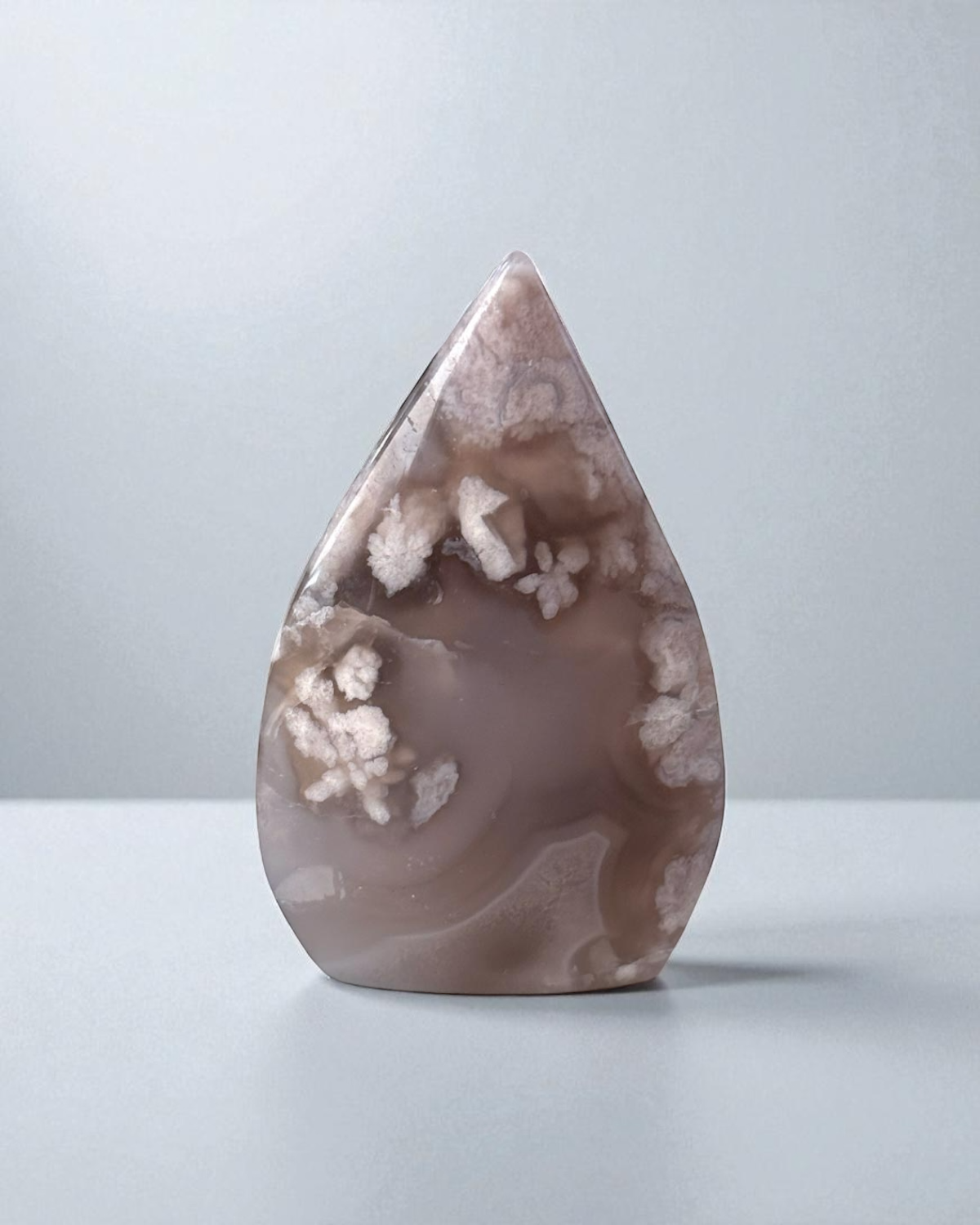 Flower Agate Small Flame Point