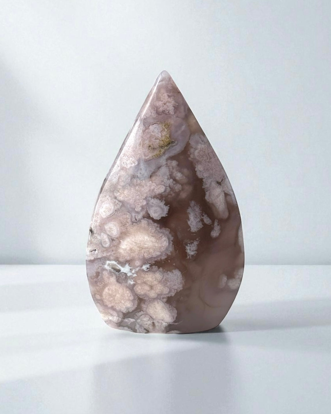Flower Agate Small Flame Point