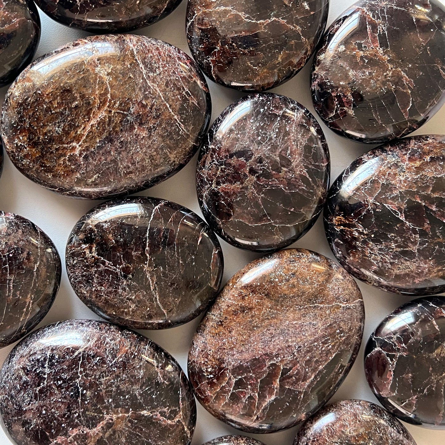Garnet Palm Stone
