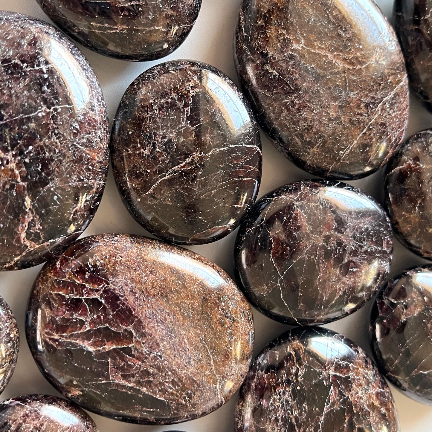 Garnet Palm Stone