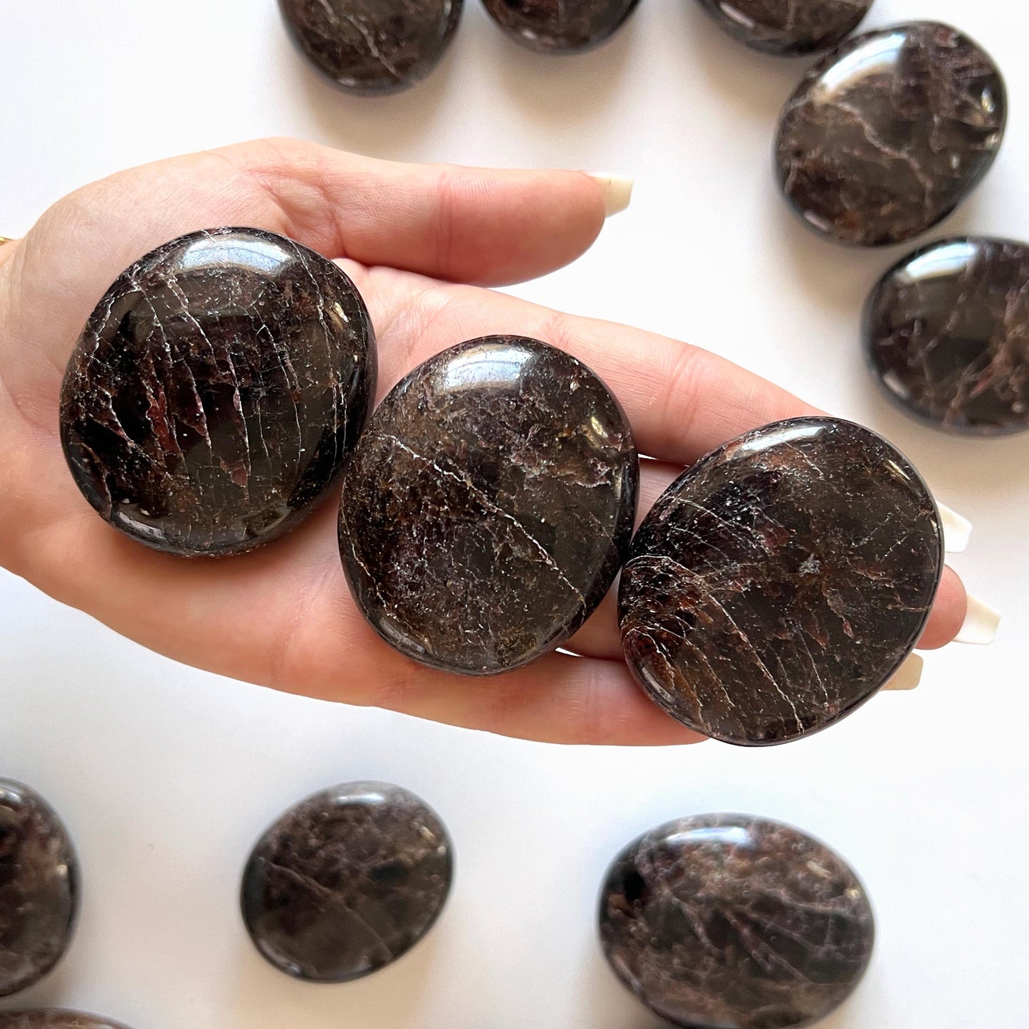 Garnet Palm Stone