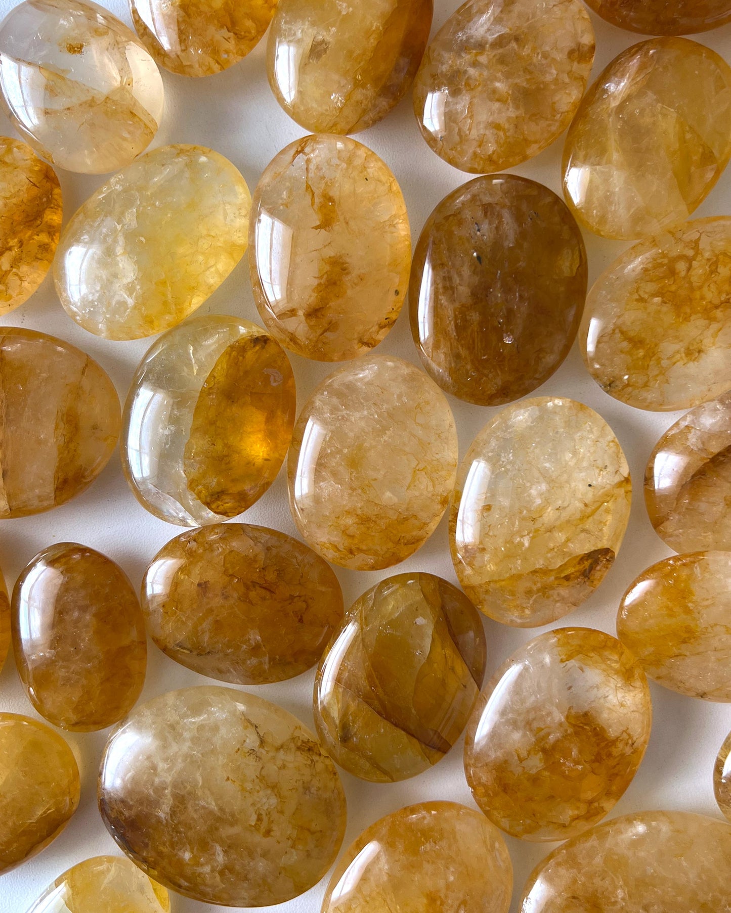 Golden Healer Palm Stone