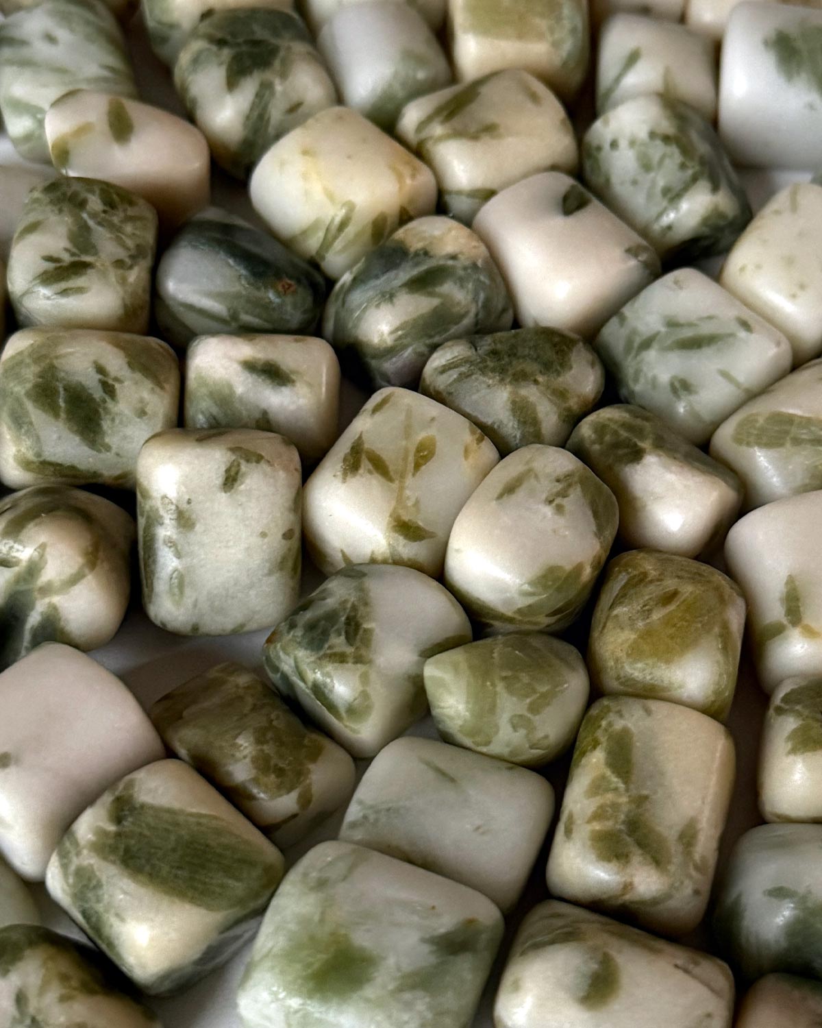 Green Kyanite Tumbled Stone