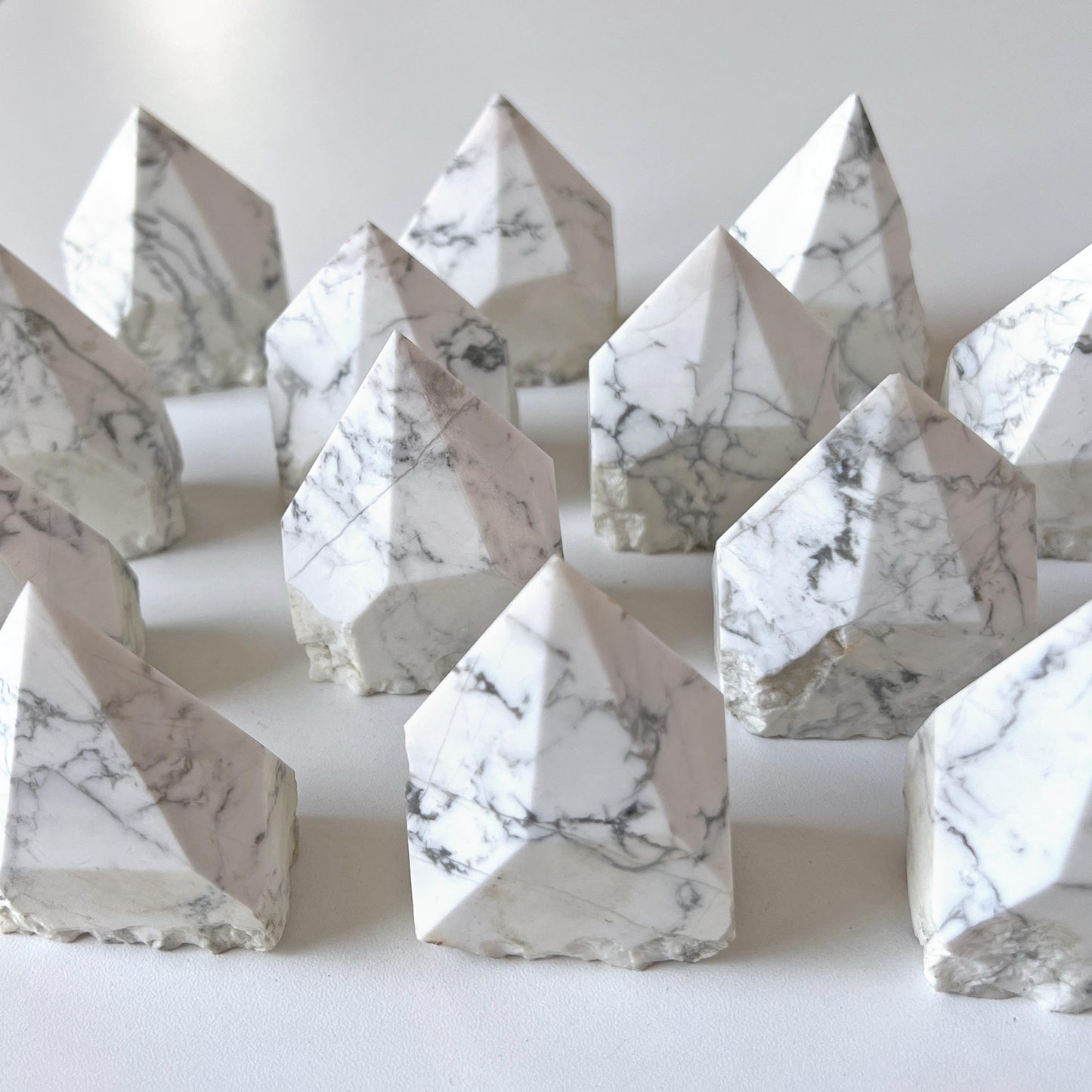 Howlite Top Polished Point