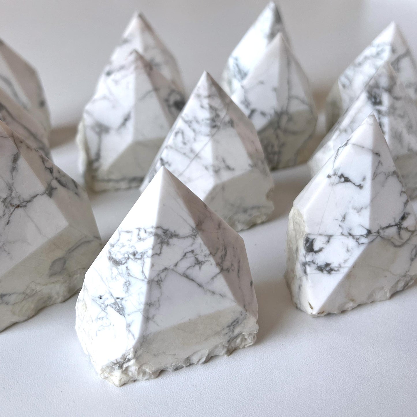 Howlite Top Polished Point