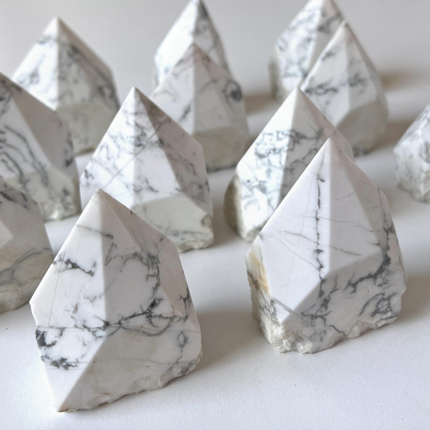 Howlite Top Polished Point