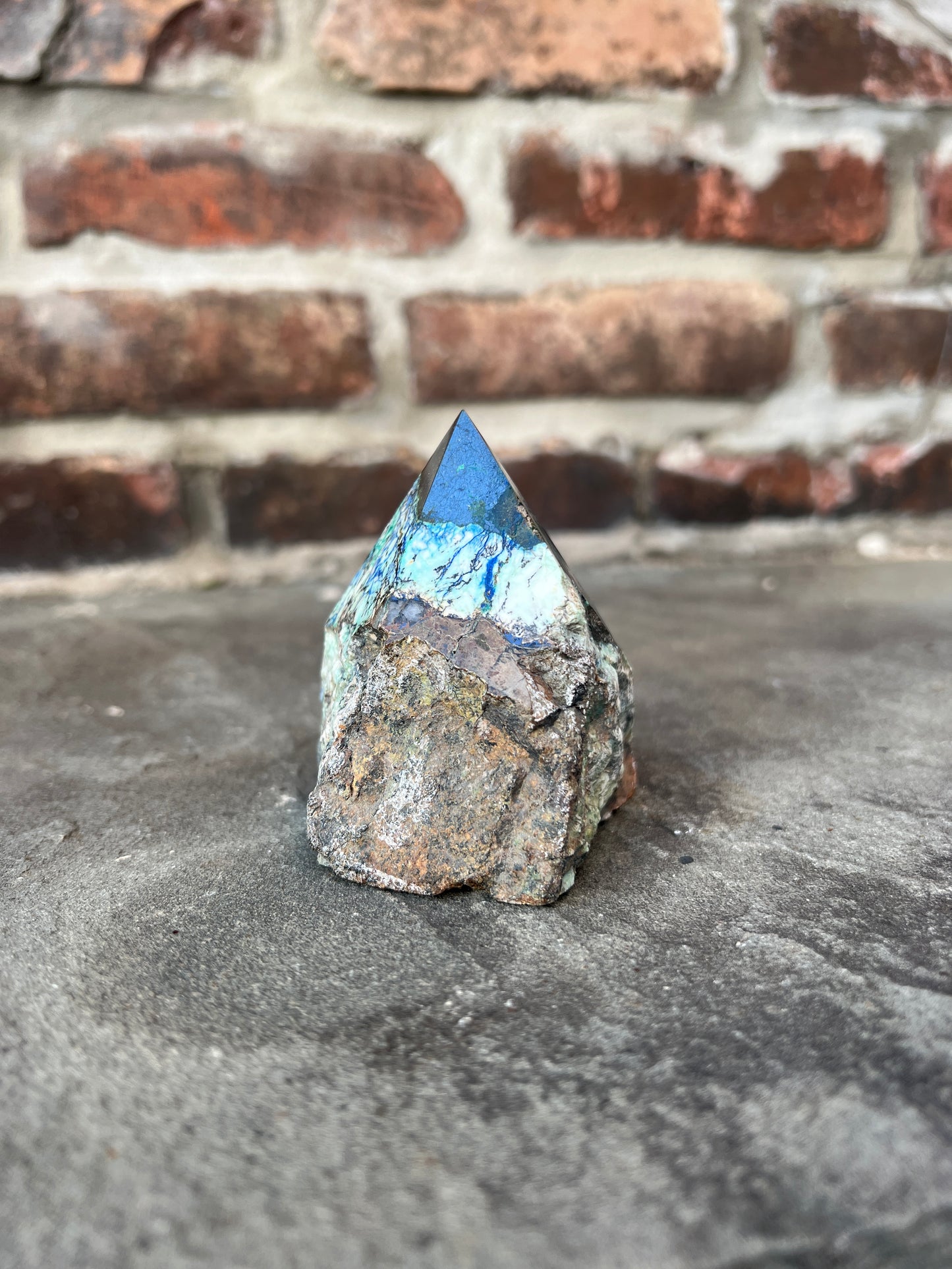 Azurite Malachite Point