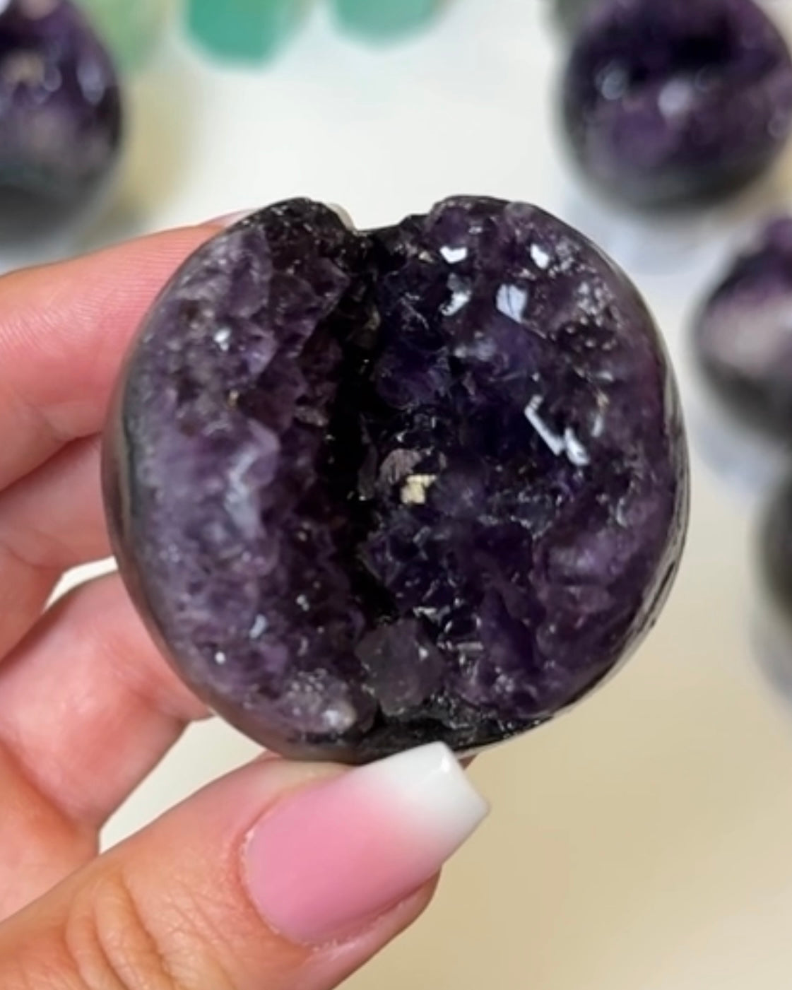 Amethyst Druzy Sphere 50mm