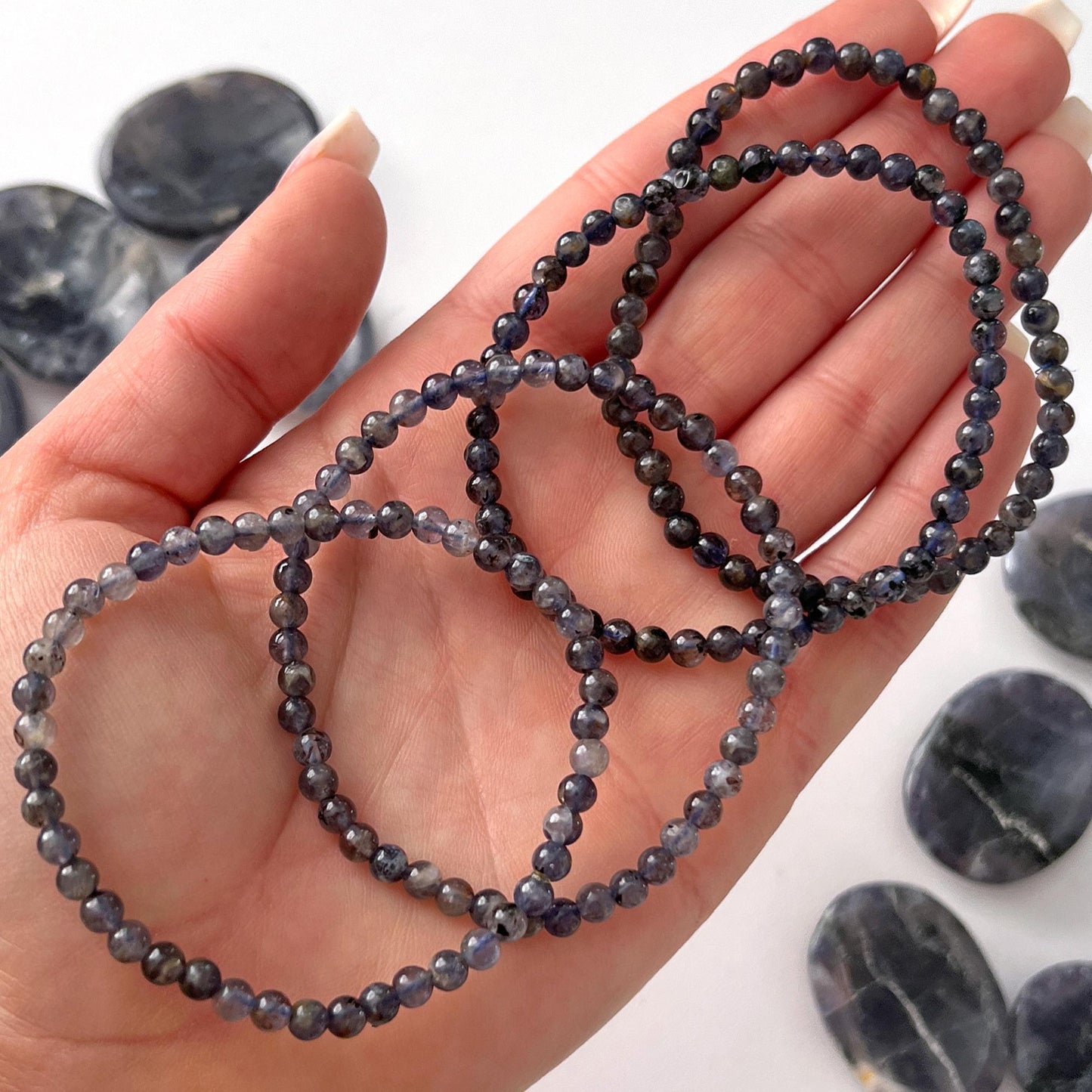 Iolite Bracelet 4mm
