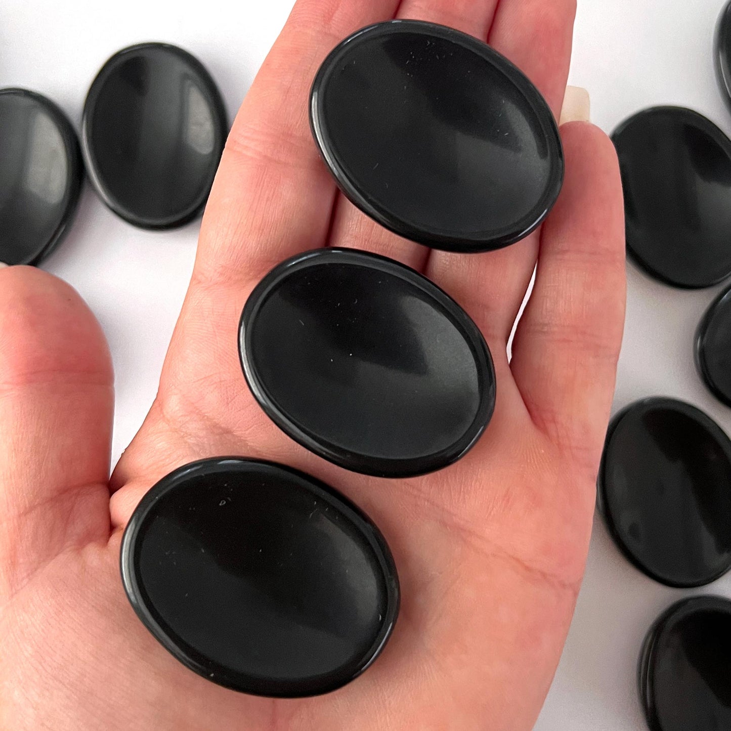 Jet Worry Stone